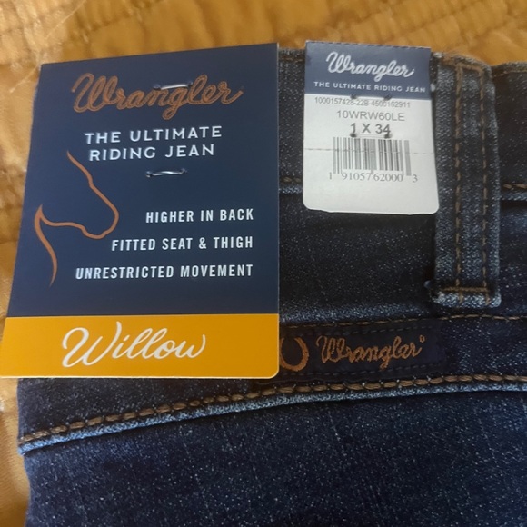 BRAND NEW WRANGLER WILLOWS 1 x 34 - Picture 5 of 6